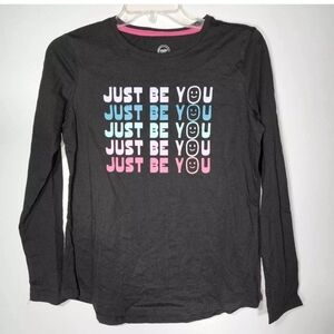 Wonder‎ Nation Just Be You Long Sleeve Graphic Tee Shirts XXL/2XG